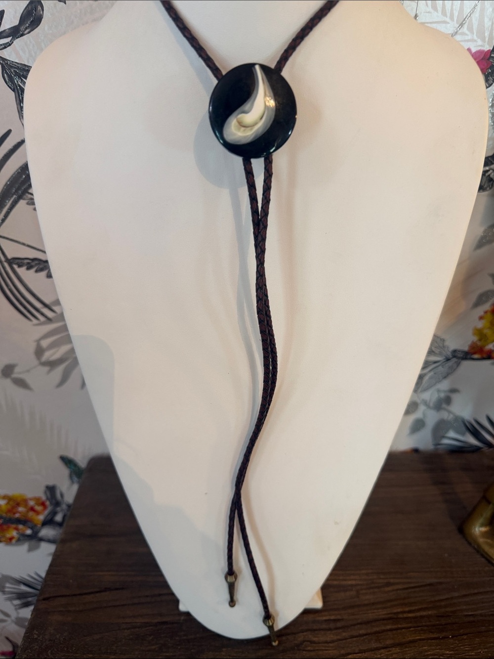 Audrey Limoges Collection Handmade Bolo Tie